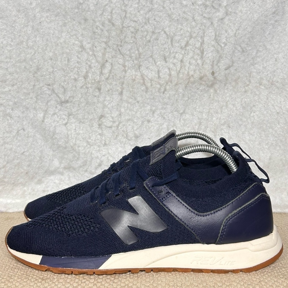 New Balance Mens Blue 247 Deconstructed Lightweight Running Sneakers Shoes SZ 10 - Picture 2 of 14